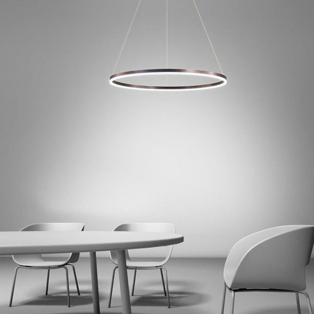 Lámpara Colgante Metálica Café Colombus