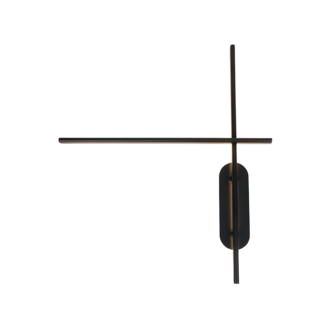 Apliqué de Metal Negro Cosmo