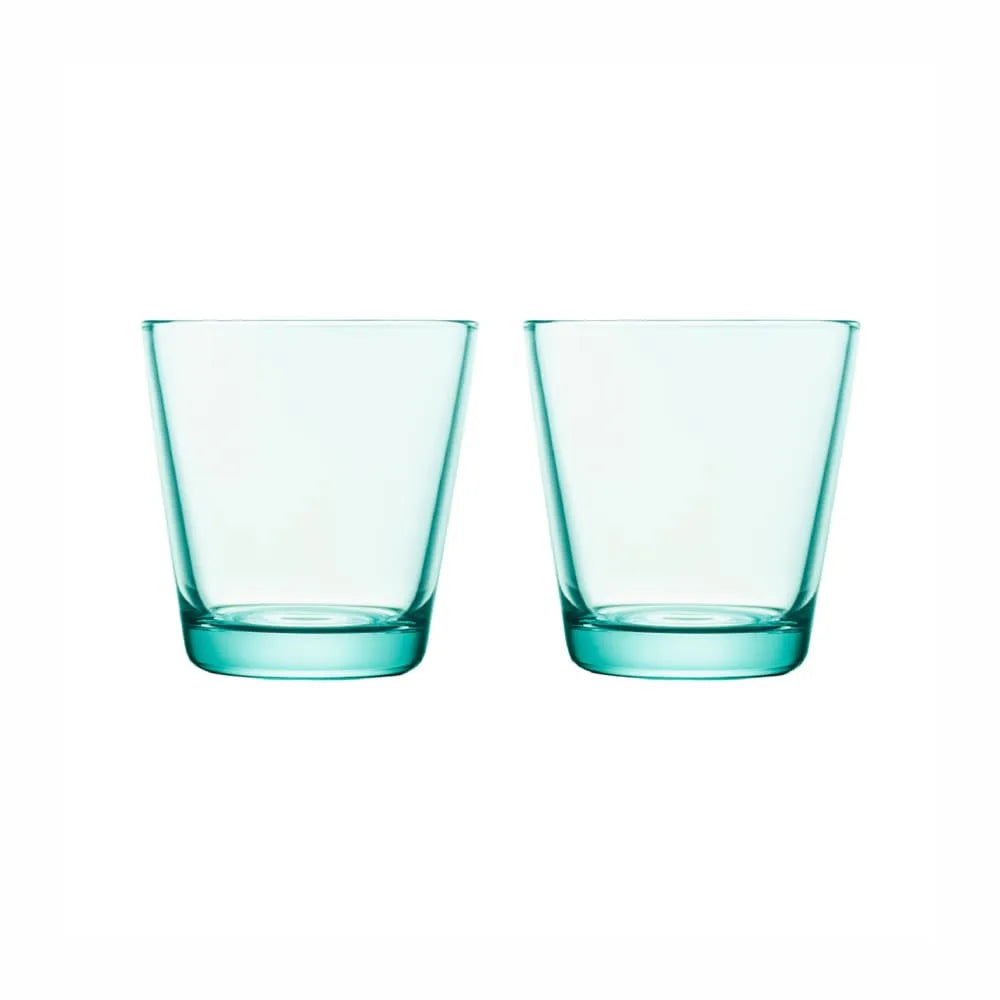 Set Vasos Kartio Verde Agua 210 ml