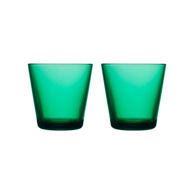 Set Vasos Kartio Esmeralda 210 ml
