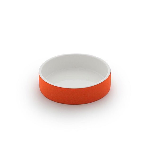 Plato Pequeño Naranjo Para Agua de Mascotas