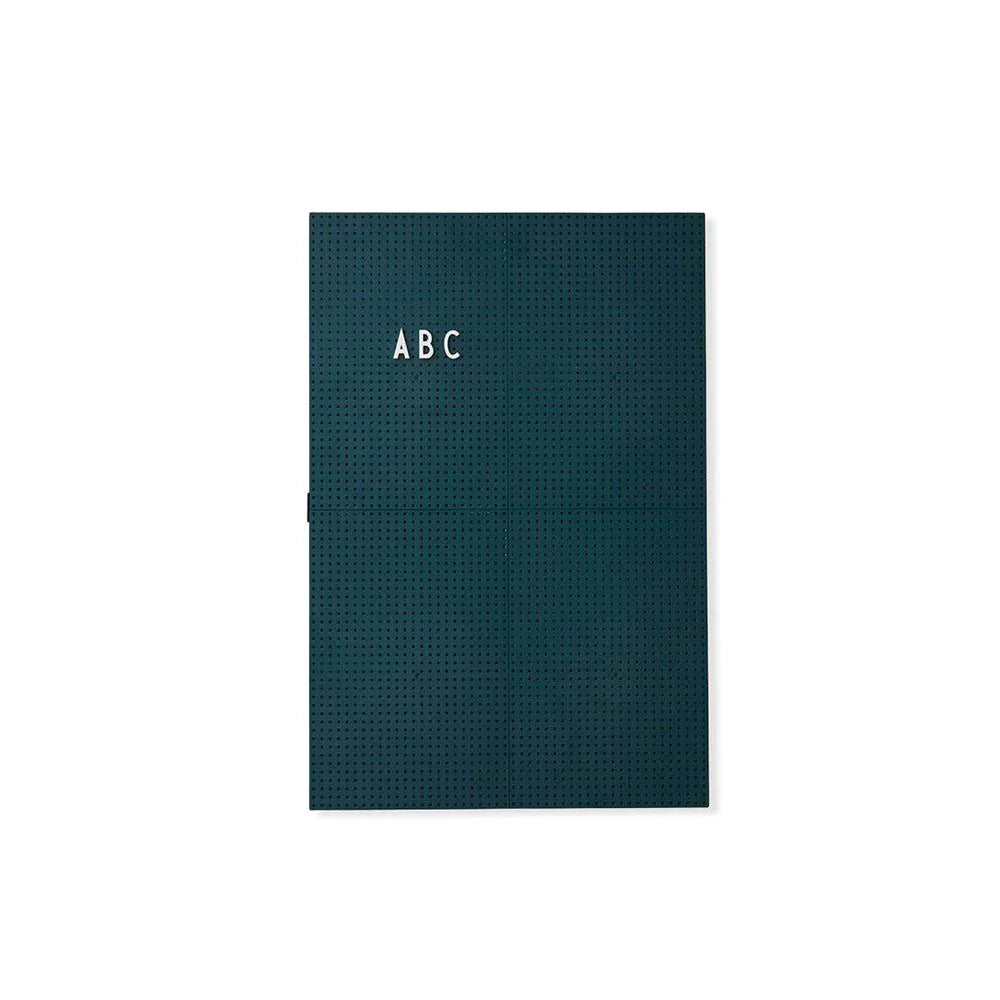 Tablero Para Mensajes A4 Verde Oscuro