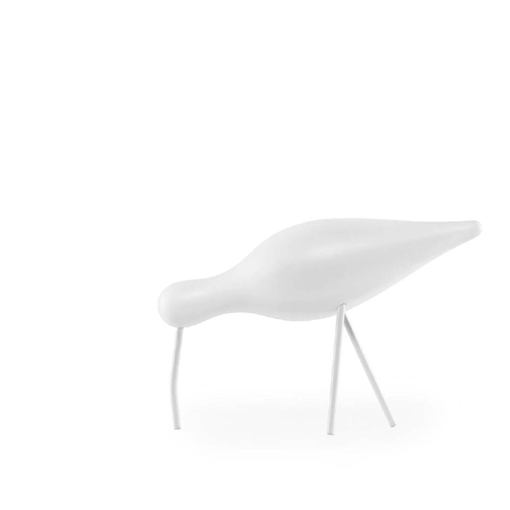 Figura Shorebird Grande Blanco
