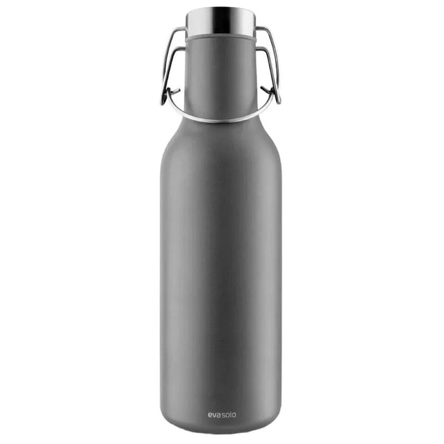 Botella Térmica Flask Gris Oscuro