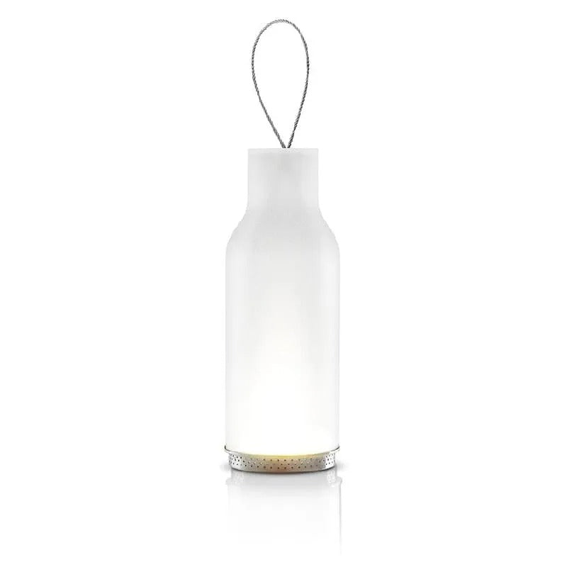 Linterna de Vidrio Opaco Blanco