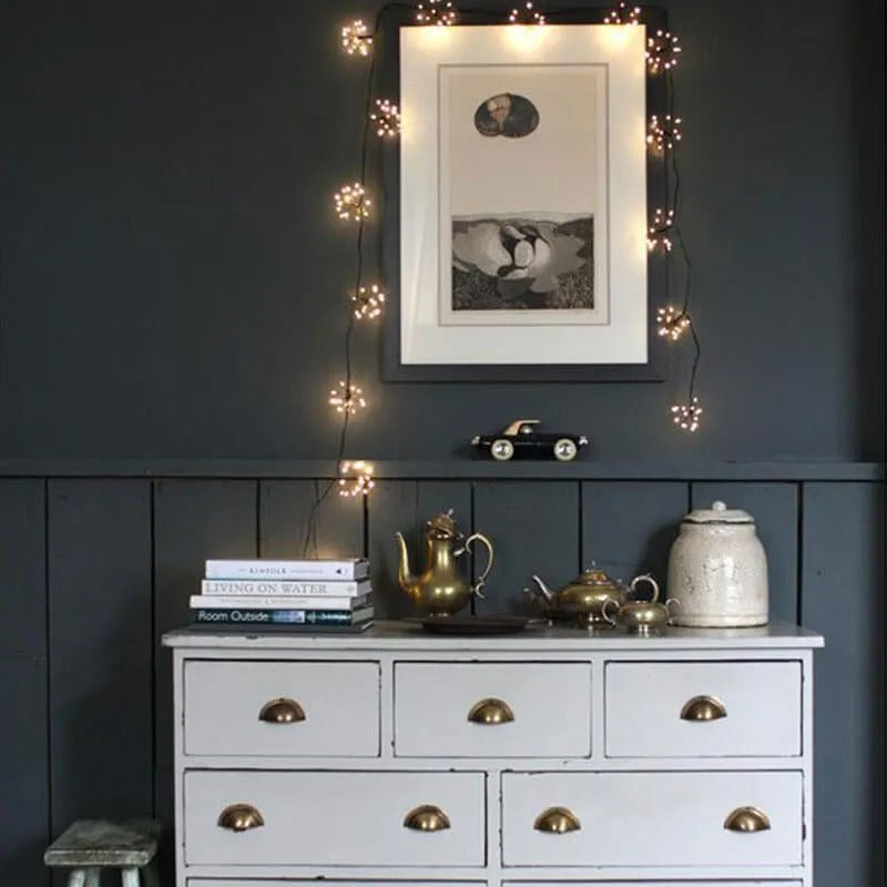 Guirnalda Estallidos Negra