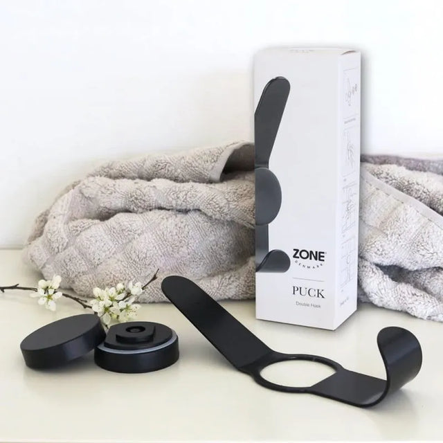 Gancho Puck Doble Negro