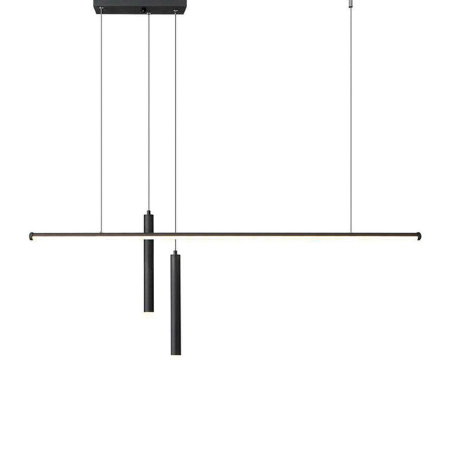 Lámpara Colgante Metálica Negra Hillsboro