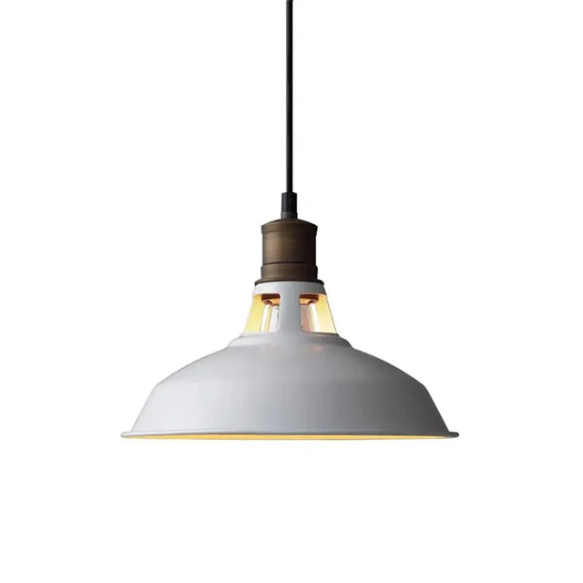 Lámpara Colgante Metálica Blanca Soho