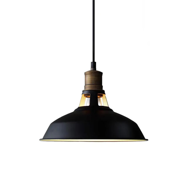 Lámpara Colgante Metálica Negra Soho