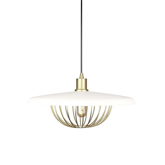 Lámpara Colgante de Metal blanca Heritage