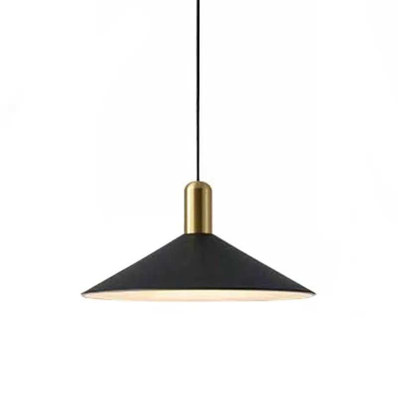 Lámpara Colgante de Aluminio Negro Mahal