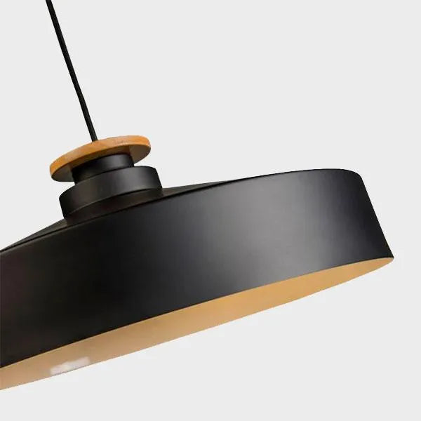 Lámpara Colgante Metálica Negra Elemental C