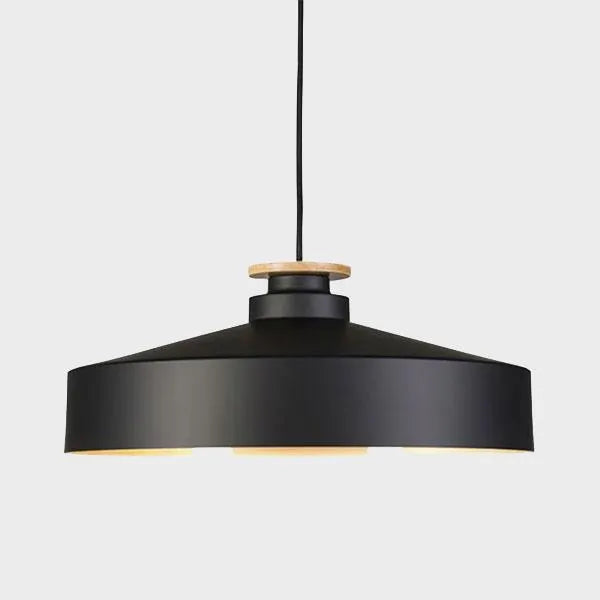 Lámpara Colgante Metálica Negra Elemental C