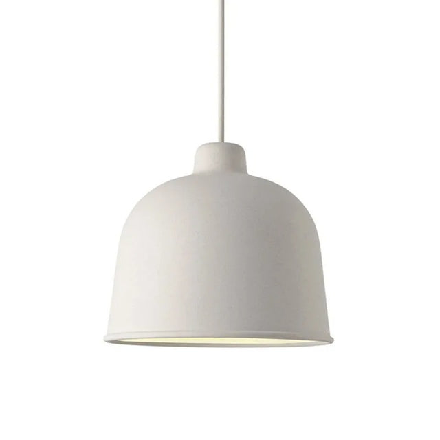 Lámpara Colgante de Aluminio Blanca Bell