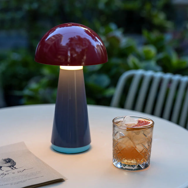 Lámpara de Mesa Bob Roja