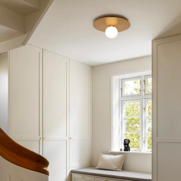 Apliqué Metálico Dorado Mirage