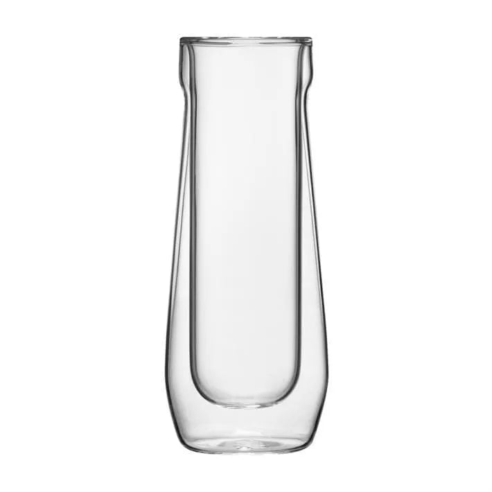 Pack Dos Copas de Vidrio Glass Flute 200 ml