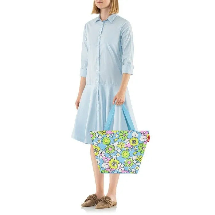 Bolso de Compras Shopper M Florist Lagoon