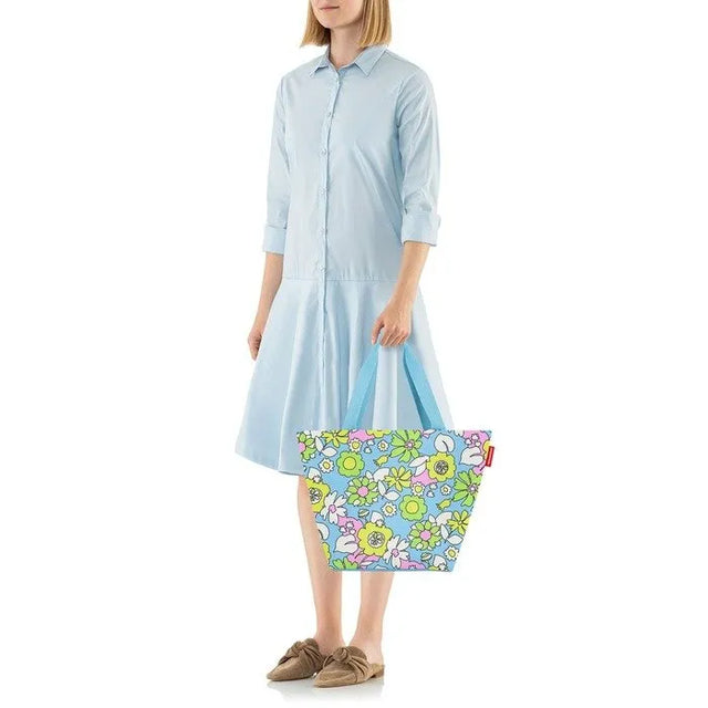 Bolso de Compras Shopper M Florist Lagoon