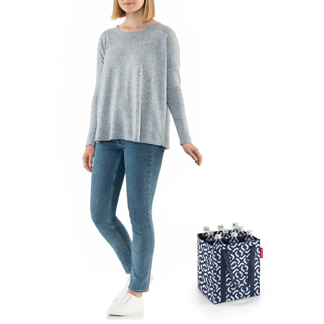 Bolsa Porta Botellas Signature Navy