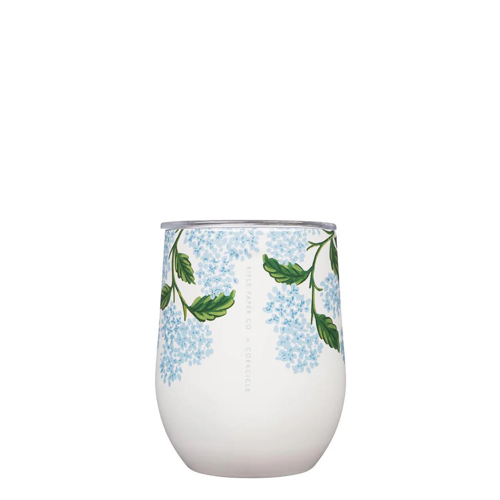 Copa Térmica 355 ml Rifle Paper Gloss Cream Hydrangea