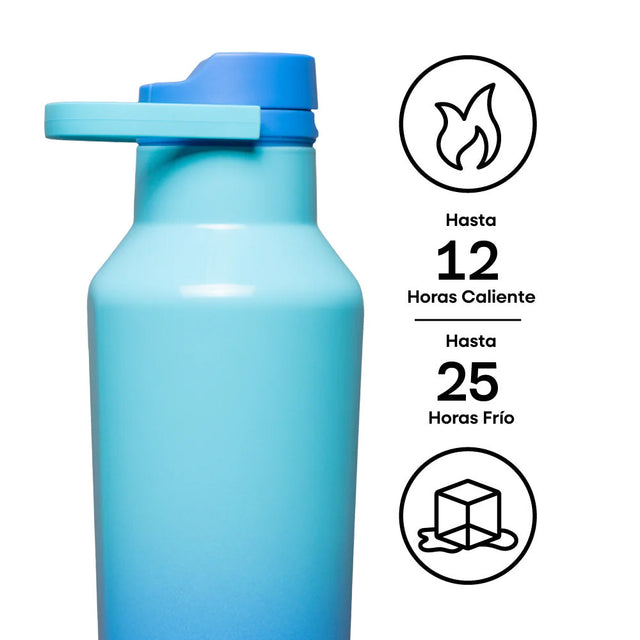 Botella Térmica Sport 600ml Boom Box Blue