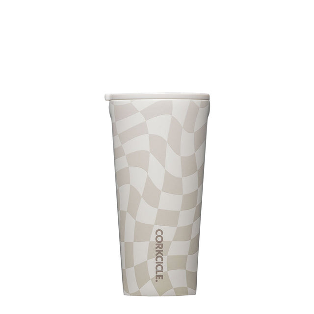 Vaso Térmico 475ml Wavy Checkerboard Neutrals