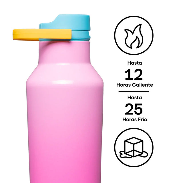 Botella Térmica Sport 600ml Pink Pop