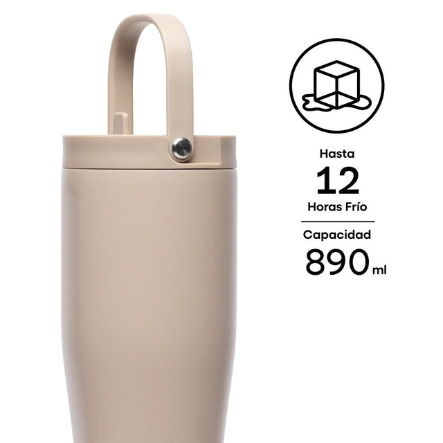Vaso Térmico Hermético Go Cup XL 890ml Desert