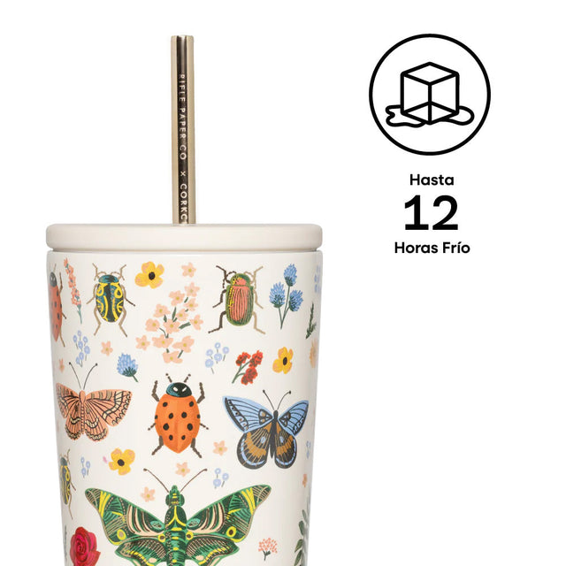 Vaso Térmico Cold Cup 700ml Rifle Paper Curio Cream