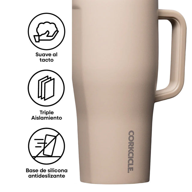 Vaso Térmico Cruiser Hermético 650ml Desert