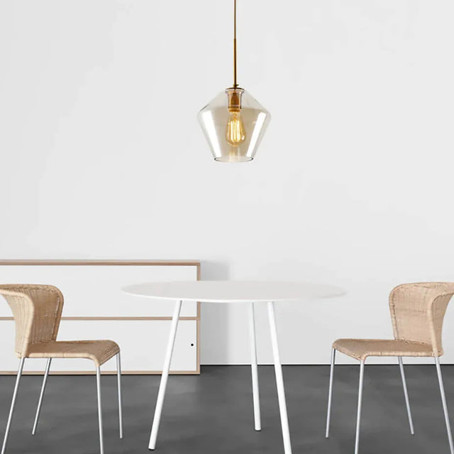 Lámpara Colgante Champagne Soleil Short