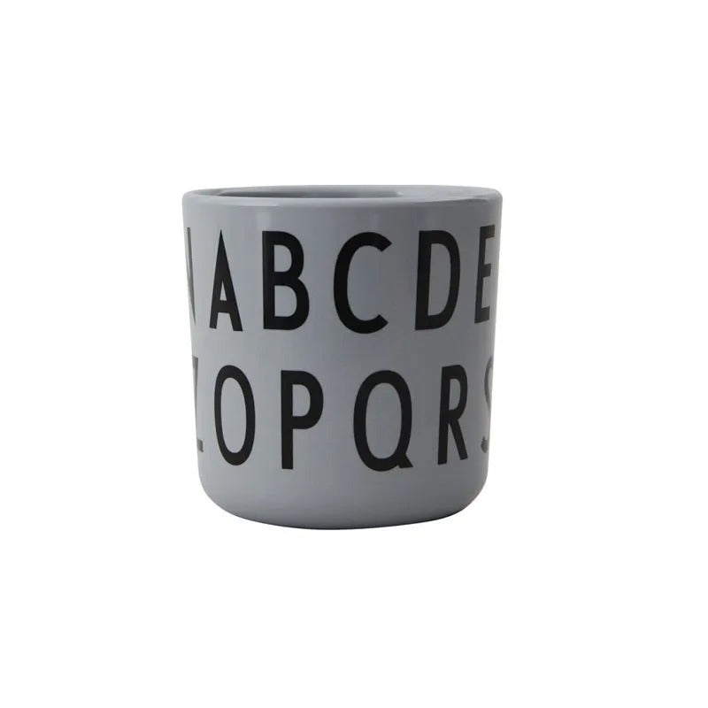 Taza de Melamina ABC Gris