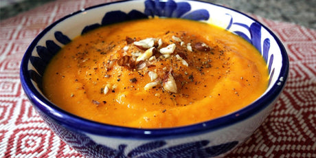 Crema de Zanahoria y Jengibre