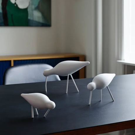 Figura Shorebird Grande Blanco