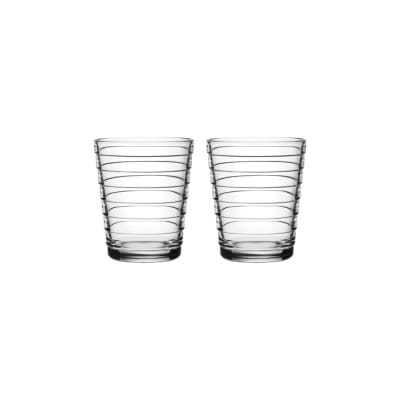 Set 2 Vasos Aino Aalto Transparente 220 ml