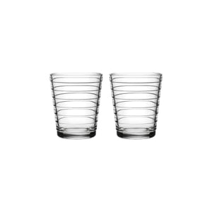 Set 2 Vasos Aino Aalto Transparente 220 ml