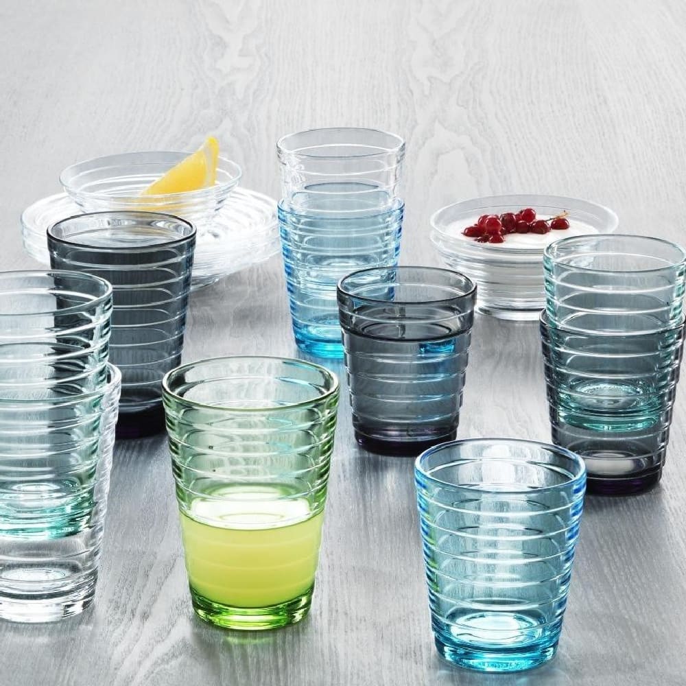 Set 2 Vasos Aino Aalto Transparente 220 ml