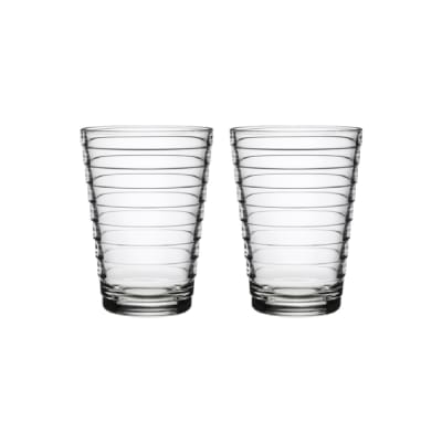 Set 2 Vasos Aino Aalto Transparente 330 ml