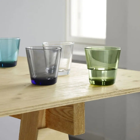 Set Vasos Kartio Gris 210 ml