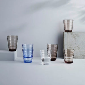 Set 2 Vasos Aino Aalto Gris Oscuro 220 ml