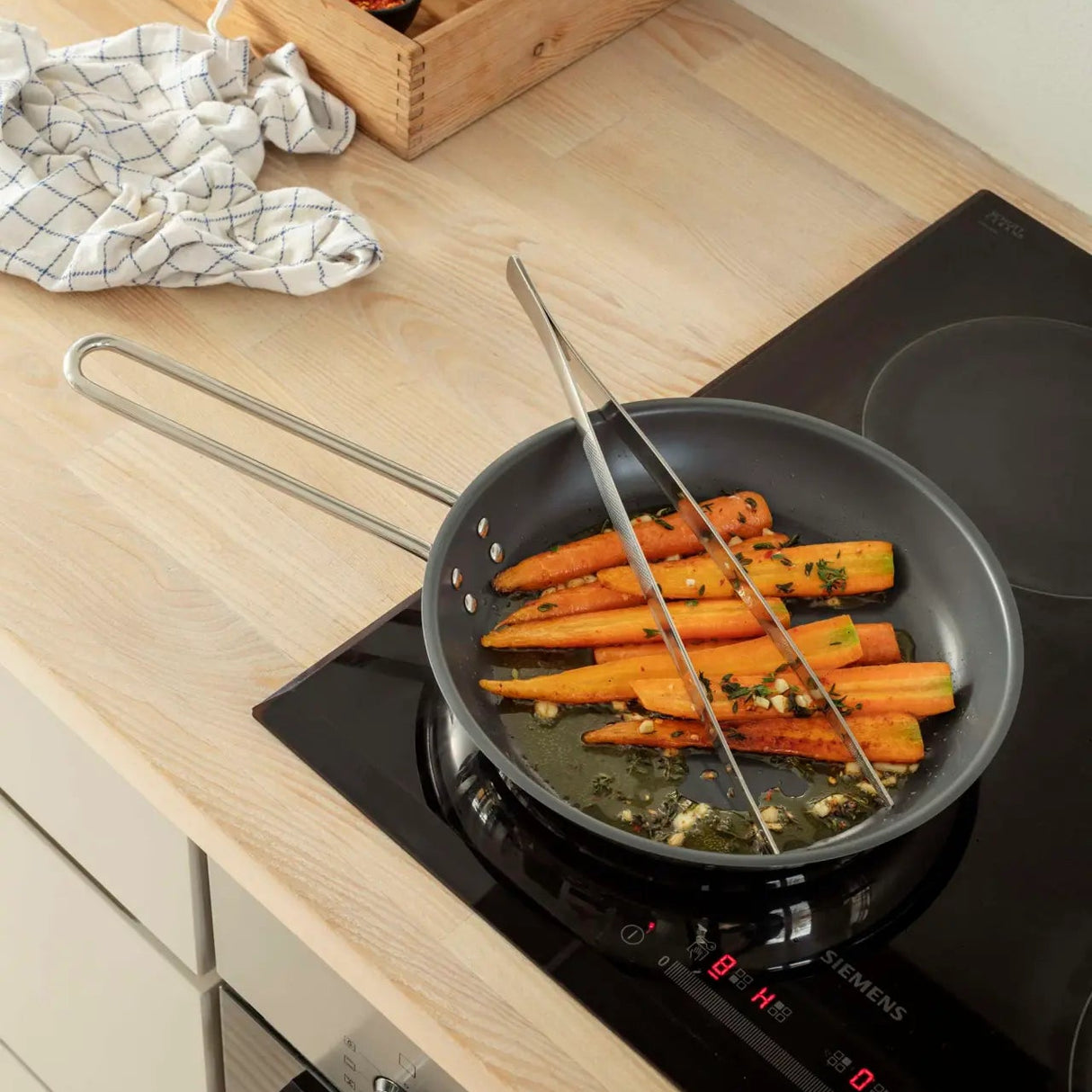 Pinzas de Acero Para Alimentos