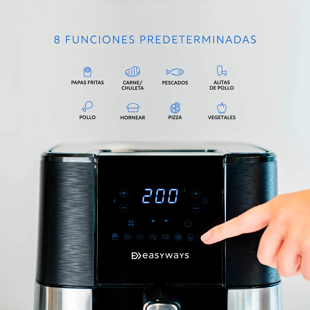 Freidora de Aire Air Fryer Chic 5.5 Litros