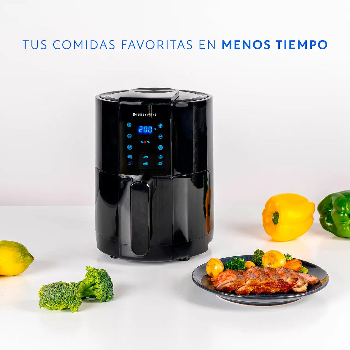 Freidora de Aire Air Fryer Fast 1.8 Litros