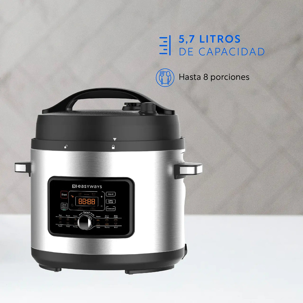 Olla Multifuncional Fast Pot 5.7 L