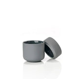 Vaso Con Tapa Gris UME