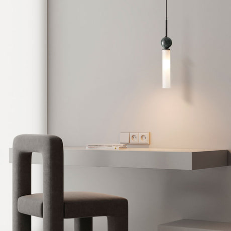 Lámpara Colgante de Vidrio Opal Salta