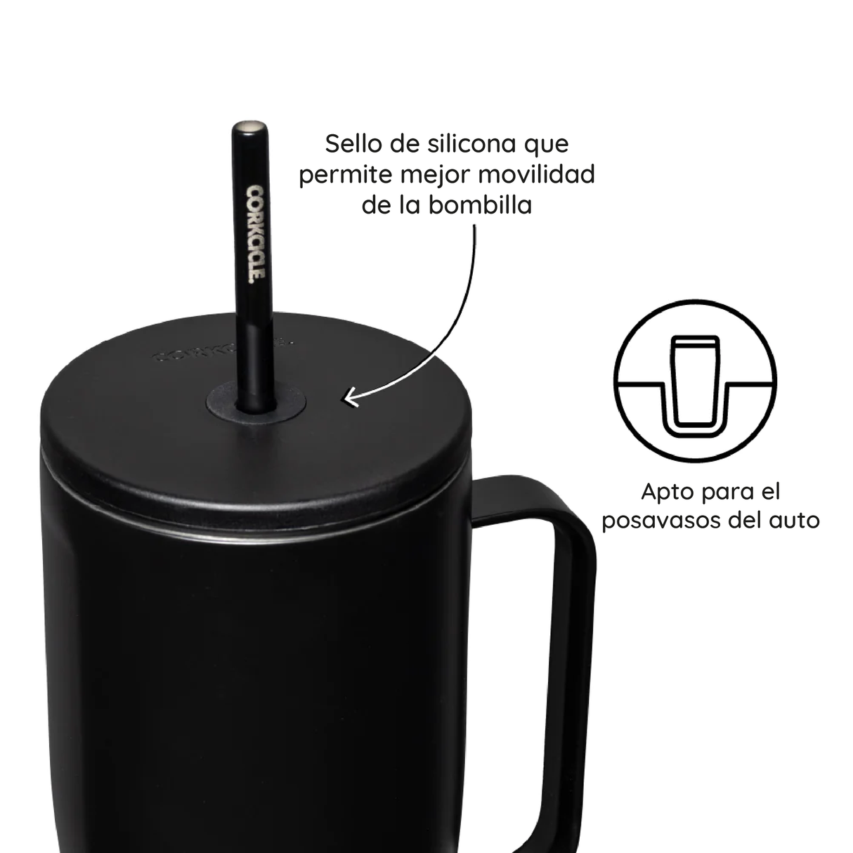 Vaso Térmico Cold Cup XL 880ml Matte Black