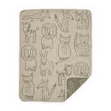 Manta Para Niños Buddies Chenille Khaki